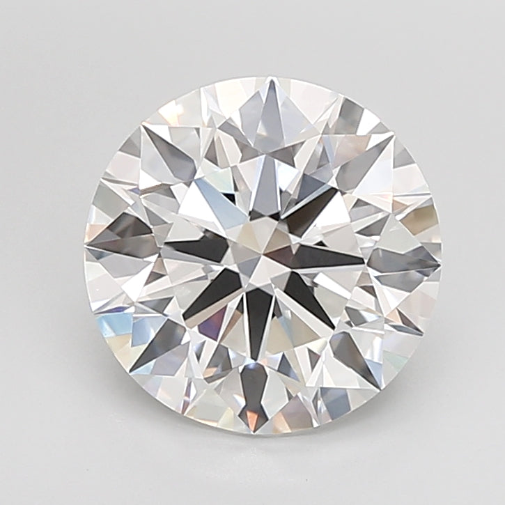 5.06 Carat Round Shaped, Ideal Cut, E Color, VVS2 Clarity, IGI Certified Lab Grown Diamond