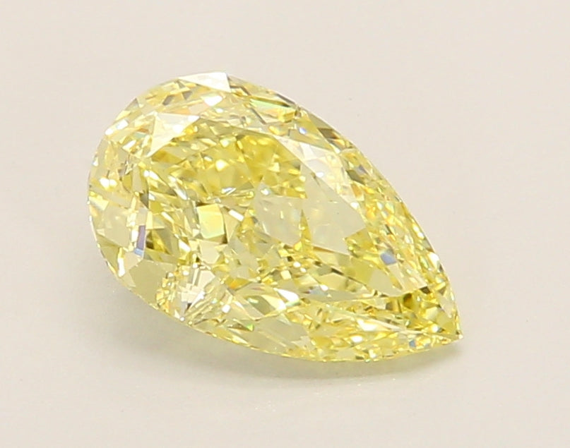 1.55 Carat Pear Shaped, Ideal Cut, VVS2 Clarity, IGI Certified Lab Grown Diamond