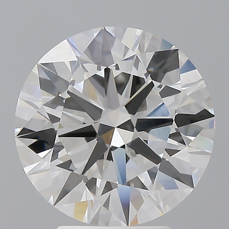 4.03 Carat Round Shaped, Ideal Cut, E Color, VVS2 Clarity, IGI Certified Lab Grown Diamond