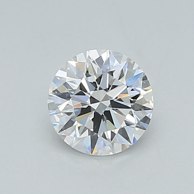 0.54 Carat Round Shaped, Ideal Cut, D Color, VVS1 Clarity, IGI Certified Lab Grown Diamond