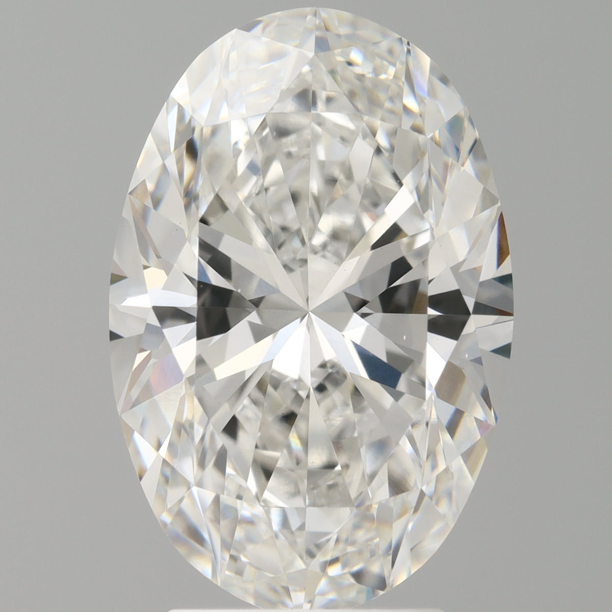 4.08 Carat Oval Shaped, Excellent Cut, E Color, VVS2 Clarity, IGI Certified Lab Grown Diamond