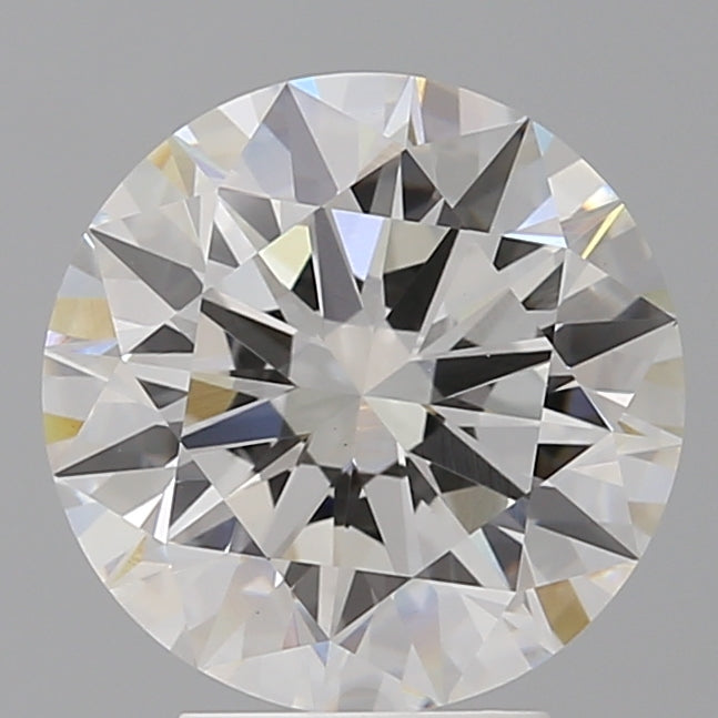 4.10 Carat Round Shaped, Ideal Cut, E Color, VVS2 Clarity, IGI Certified Lab Grown Diamond