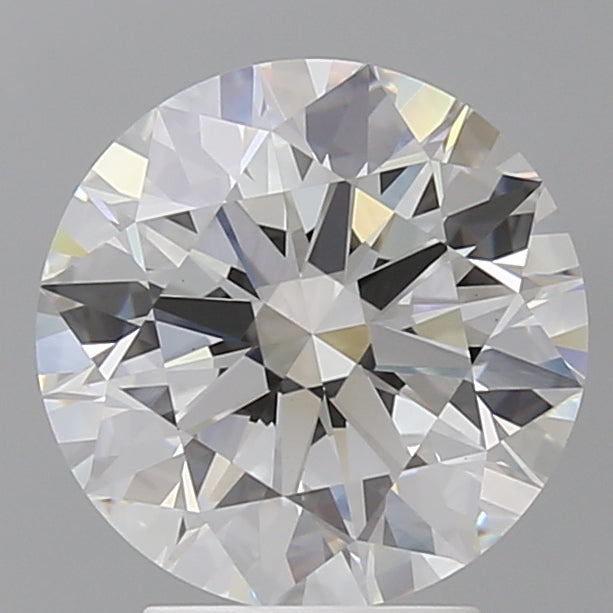 3.54 Carat Round Shaped, Ideal Cut, E Color, VVS2 Clarity, IGI Certified Lab Grown Diamond