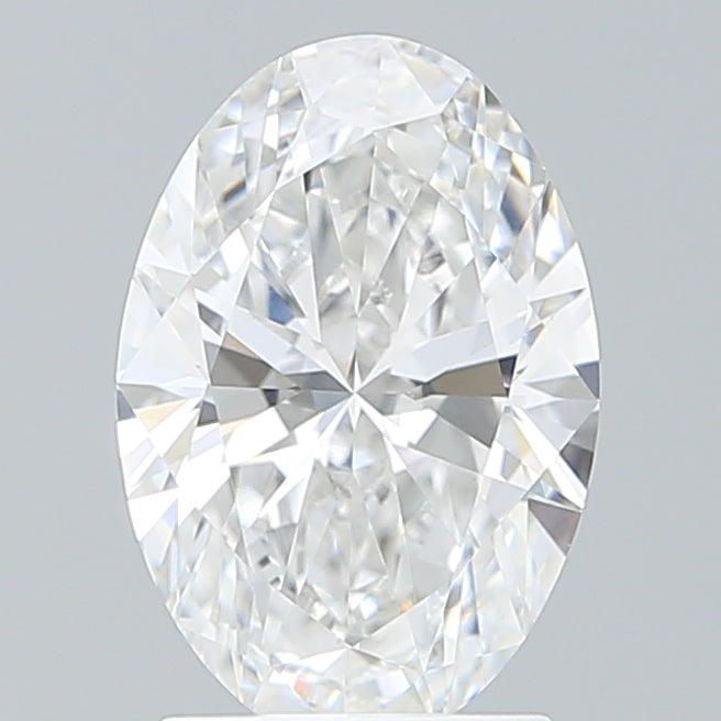 2.07 Carat Oval Shaped, Ideal Cut, E Color, VVS1 Clarity, IGI Certified Lab Grown Diamond