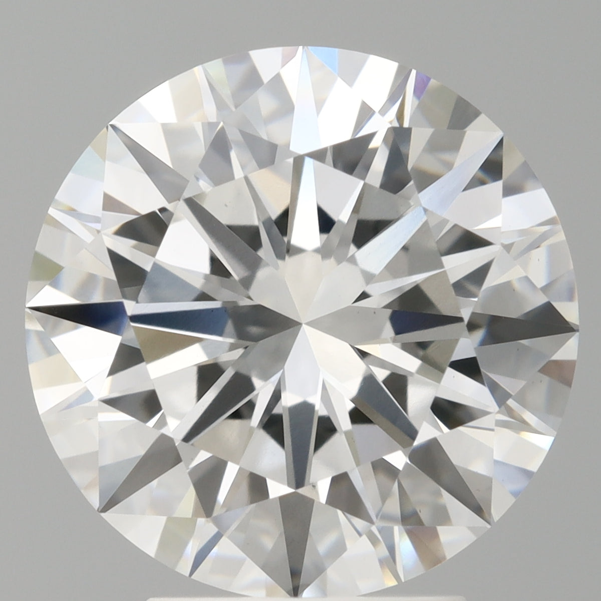 4.00 Carat Round Shaped, Excellent Cut, E Color, VS1 Clarity, IGI Certified Lab Grown Diamond