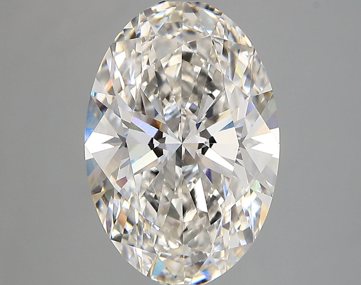 4.16 Carat Oval Shaped, Very Good Cut, G Color, VVS2 Clarity, IGI Certified Lab Grown Diamond