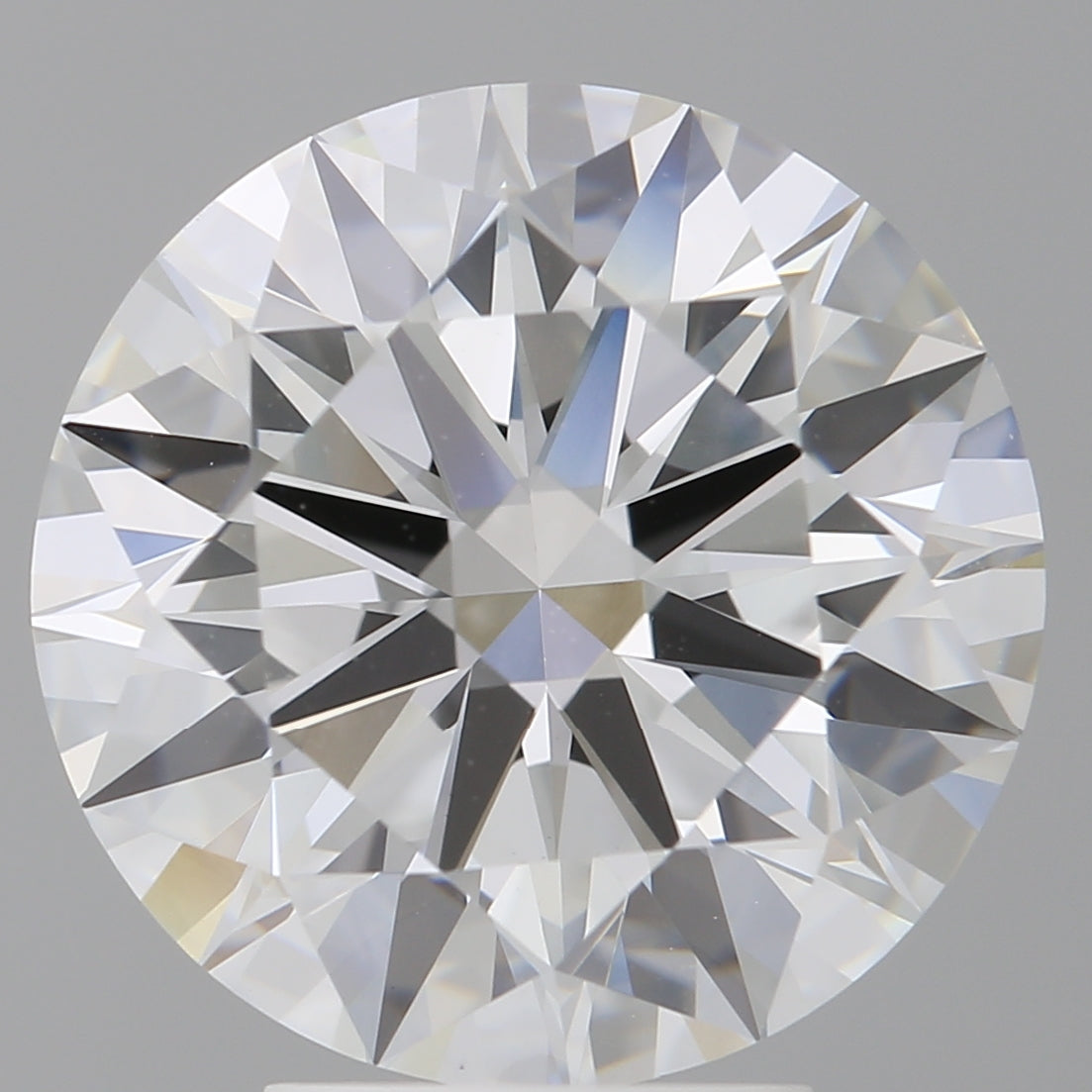 5.06 Carat Round Shaped, Ideal Cut, F Color, VVS2 Clarity, IGI Certified Lab Grown Diamond