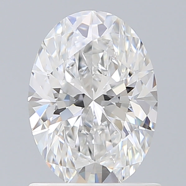 1.08 Carat Oval Shaped, Excellent Cut, D Color, VVS2 Clarity, IGI Certified Lab Grown Diamond