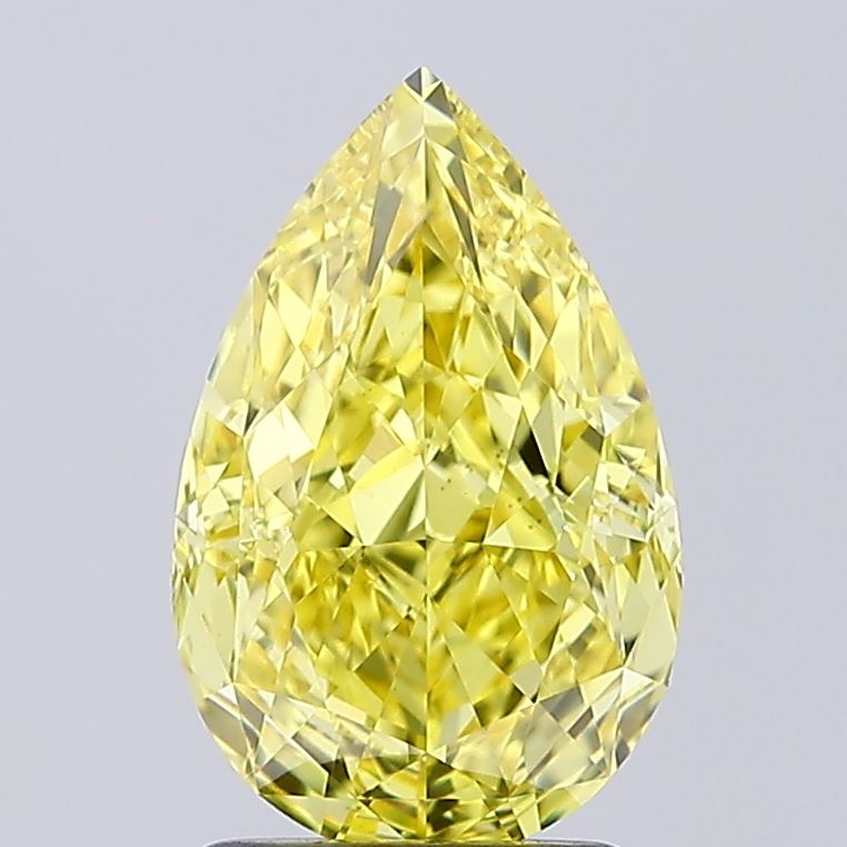2.23 Carat Pear Shaped, Ideal Cut, VVS2 Clarity, IGI Certified Lab Grown Diamond