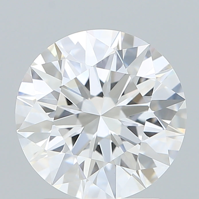 2.29 Carat Round Shaped, Excellent Cut, D Color, VVS2 Clarity, IGI Certified Lab Grown Diamond