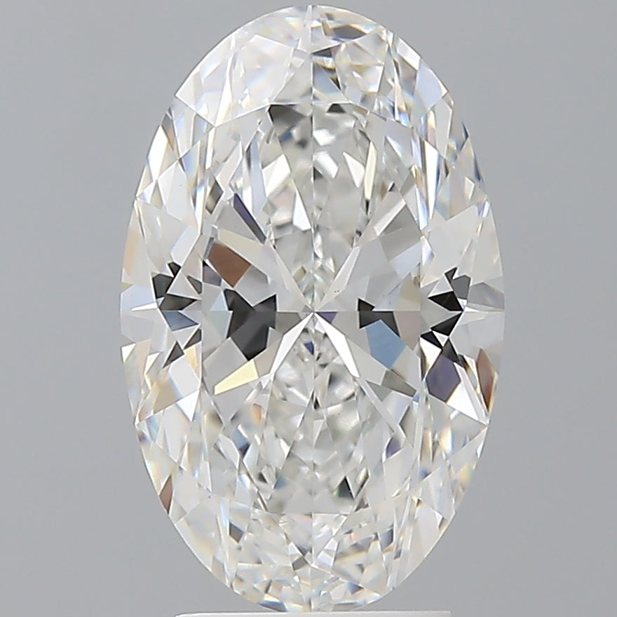 3.60 Carat Oval Shaped, Ideal Cut, E Color, VS1 Clarity, IGI Certified Lab Grown Diamond