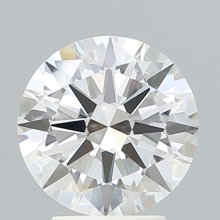 3.16 Carat Round Shaped, Excellent Cut, E Color, VVS2 Clarity, IGI Certified Lab Grown Diamond
