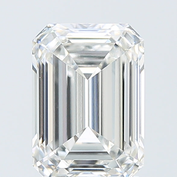 2.53 Carat Emerald Shaped, Ideal Cut, E Color, VS1 Clarity, IGI Certified Lab Grown Diamond