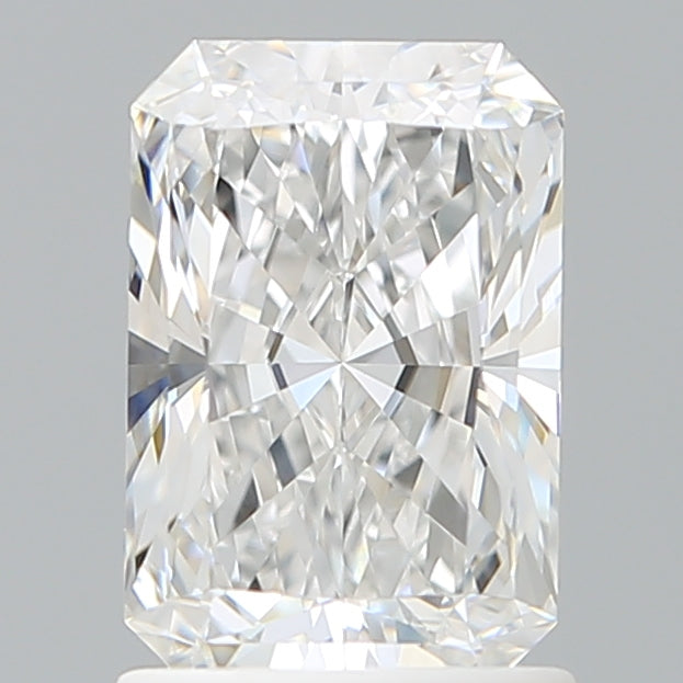 1.56 Carat Radiant Shaped, Excellent Cut, E Color, VVS1 Clarity, IGI Certified Lab Grown Diamond