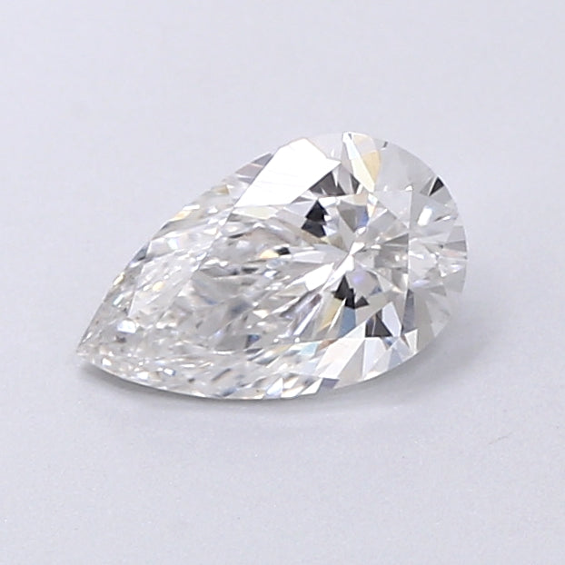 0.59 Carat Pear Shaped, Very Good Cut, F Color, VS1 Clarity, IGI Certified Lab Grown Diamond
