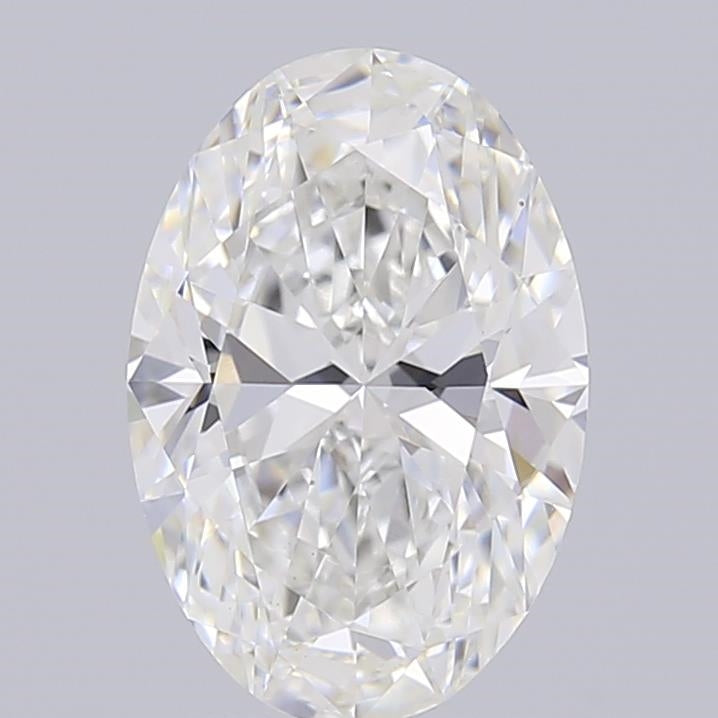 1.59 Carat Oval Shaped, Ideal Cut, E Color, VVS2 Clarity, IGI Certified Lab Grown Diamond