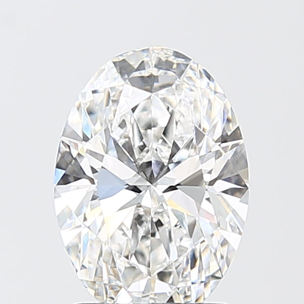 2.02 Carat Oval Shaped, Ideal Cut, D Color, VVS2 Clarity, IGI Certified Lab Grown Diamond