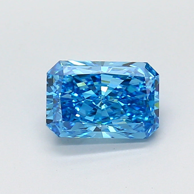 1.51 Carat Radiant Shaped, Very Good Cut, VVS2 Clarity, IGI Certified Lab Grown Diamond