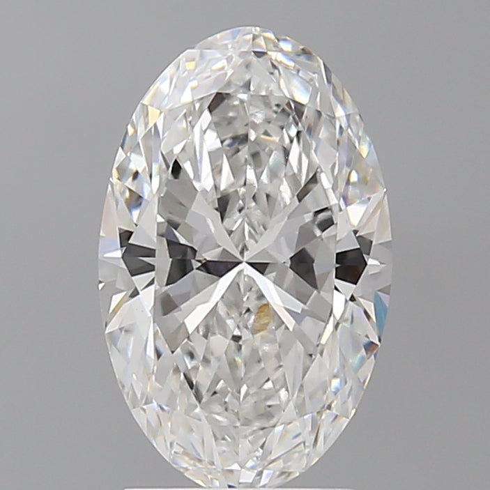 2.60 Carat Oval Shaped, Ideal Cut, E Color, VVS2 Clarity, IGI Certified Lab Grown Diamond