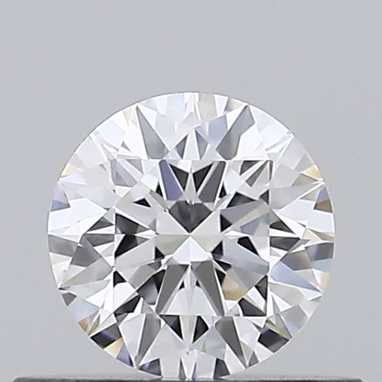 0.42 Carat Round Shaped, Ideal Cut, D Color, VVS2 Clarity, IGI Certified Lab Grown Diamond