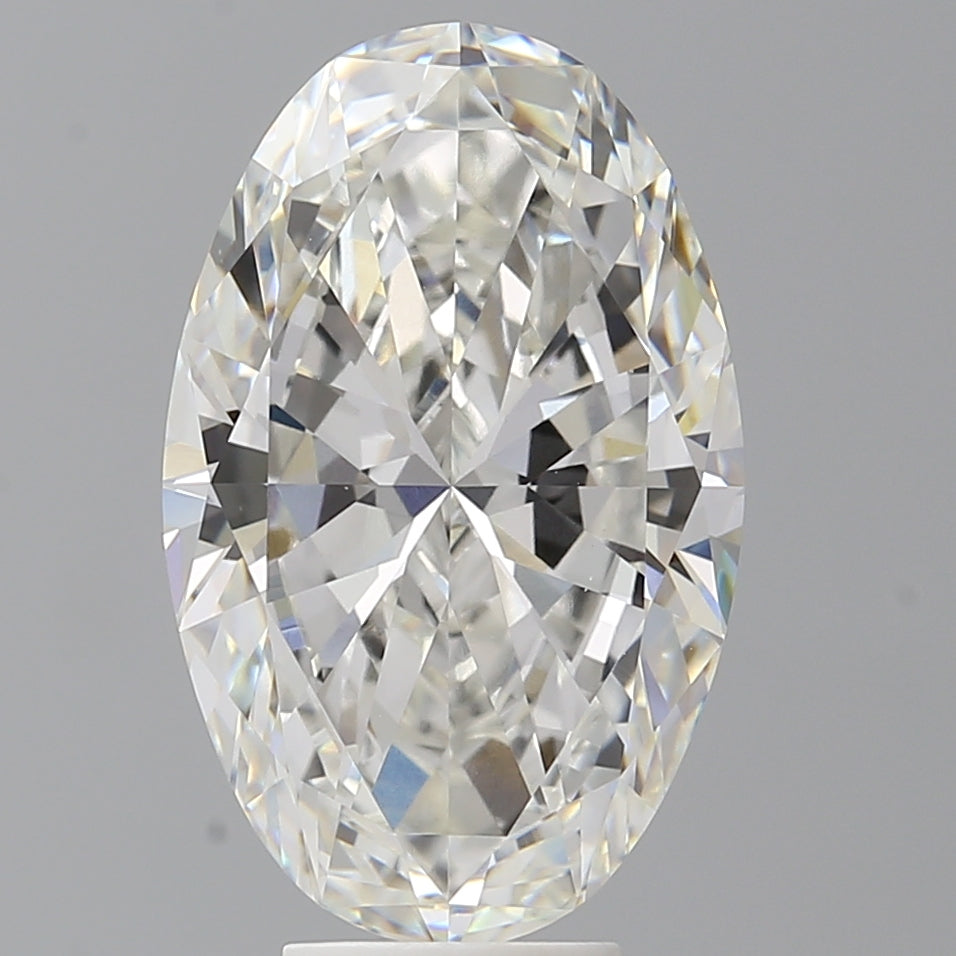 6.53 Carat Oval Shaped, Excellent Cut, F Color, VVS2 Clarity, IGI Certified Lab Grown Diamond