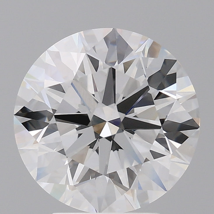 4.07 Carat Round Shaped, Ideal Cut, F Color, VS1 Clarity, IGI Certified Lab Grown Diamond