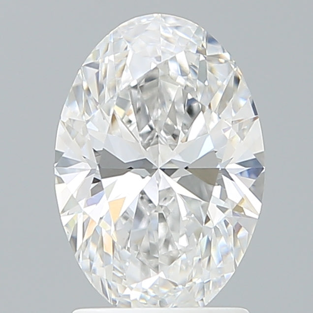 2.00 Carat Oval Shaped, Ideal Cut, D Color, VVS2 Clarity, IGI Certified Lab Grown Diamond