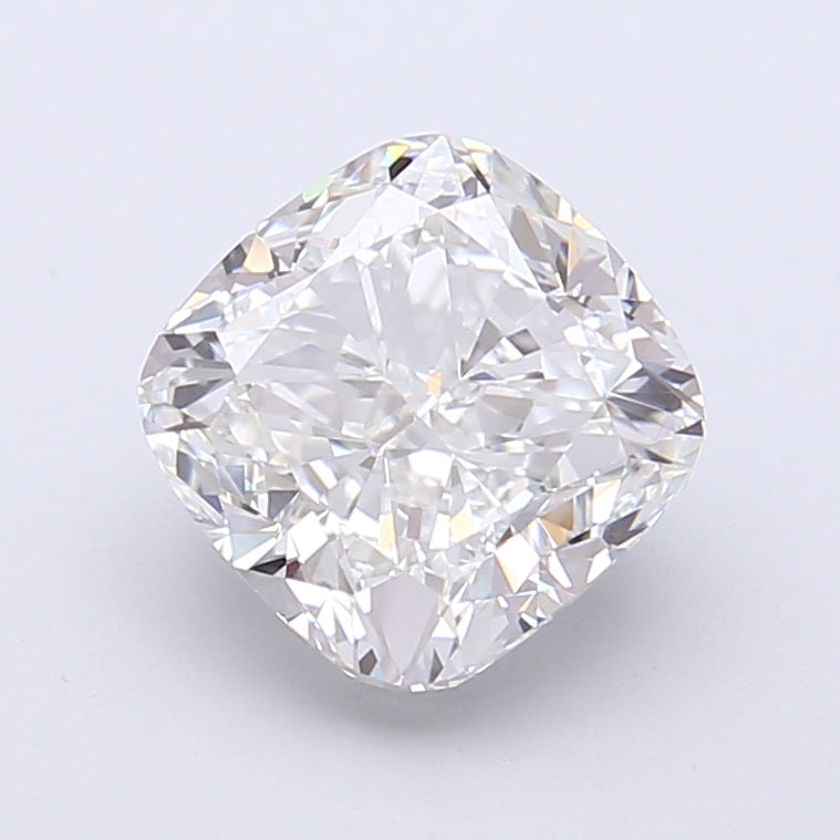 3.01 Carat Cushion Shaped, Very Good Cut, E Color, VVS2 Clarity, IGI Certified Lab Grown Diamond