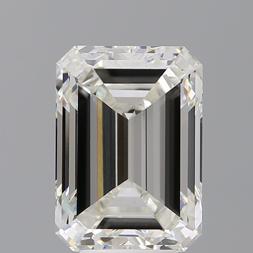 6.52 Carat Emerald Shaped, Excellent Cut, G Color, VS1 Clarity, IGI Certified Lab Grown Diamond