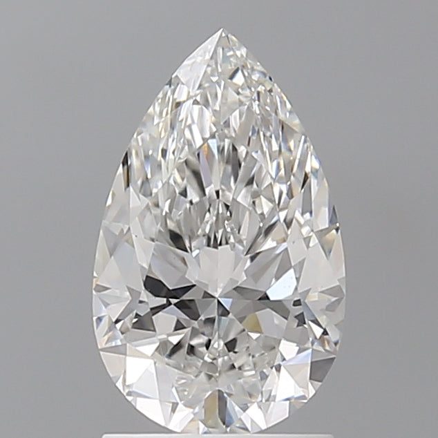 1.60 Carat Pear Shaped, Ideal Cut, E Color, VS1 Clarity, IGI Certified Lab Grown Diamond