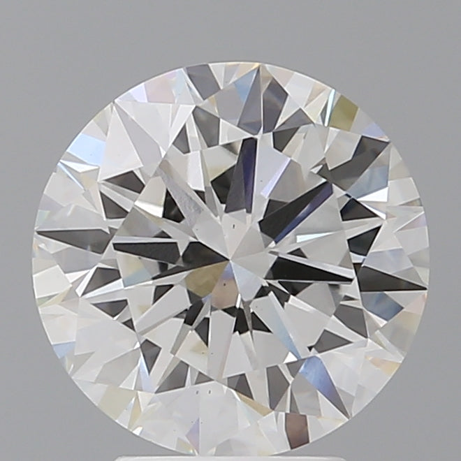 4.02 Carat Round Shaped, Excellent Cut, F Color, VS1 Clarity, IGI Certified Lab Grown Diamond