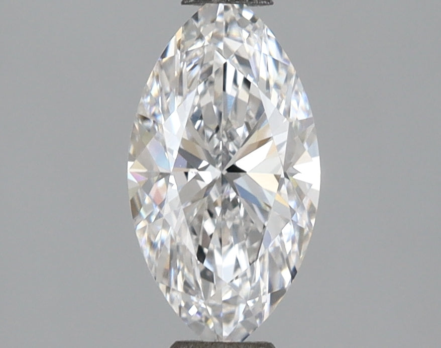 1.03 Carat Marquise Shaped, Ideal Cut, D Color, VVS2 Clarity, IGI Certified Lab Grown Diamond