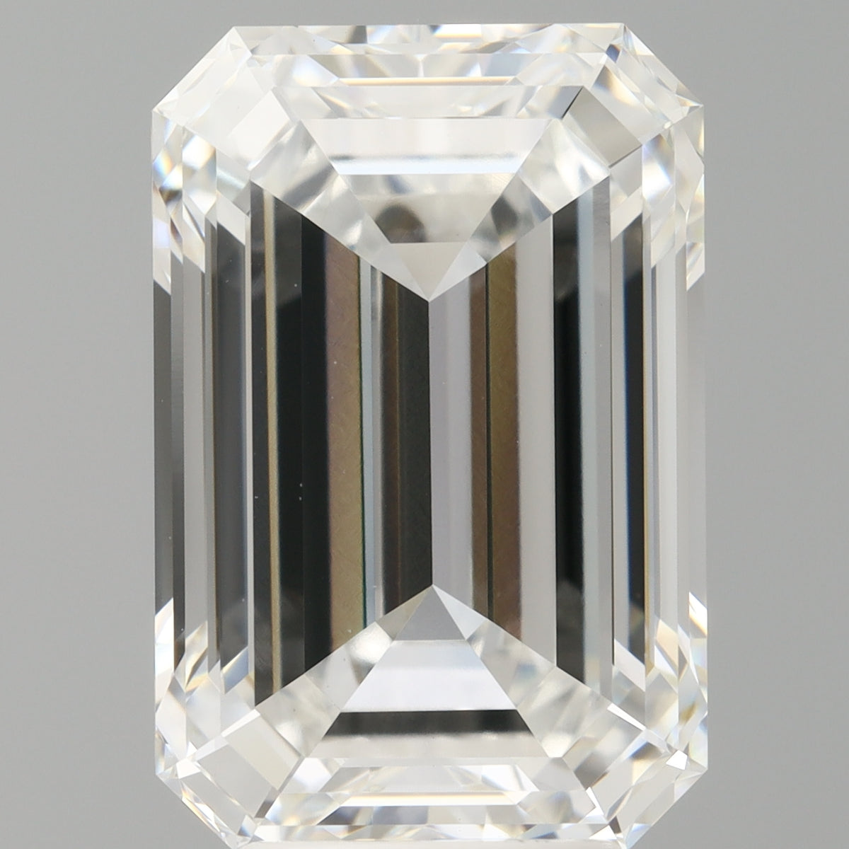 5.56 Carat Emerald Shaped, Ideal Cut, E Color, VVS2 Clarity, IGI Certified Lab Grown Diamond