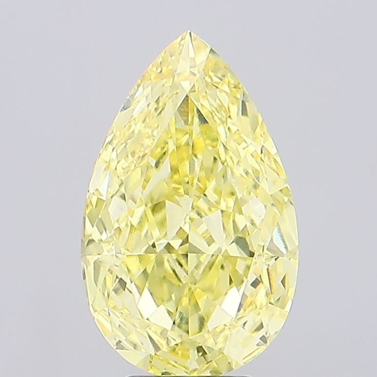 6.02 Carat Pear Shaped, Ideal Cut, VS1 Clarity, IGI Certified Lab Grown Diamond