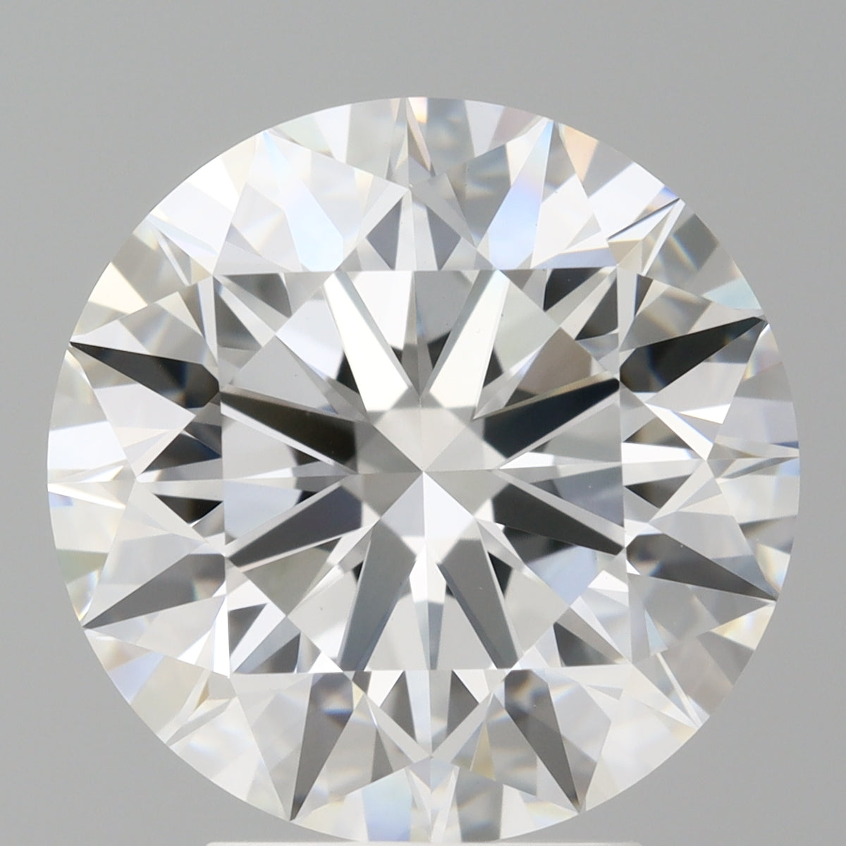 4.09 Carat Round Shaped, Ideal Cut, E Color, VVS2 Clarity, IGI Certified Lab Grown Diamond