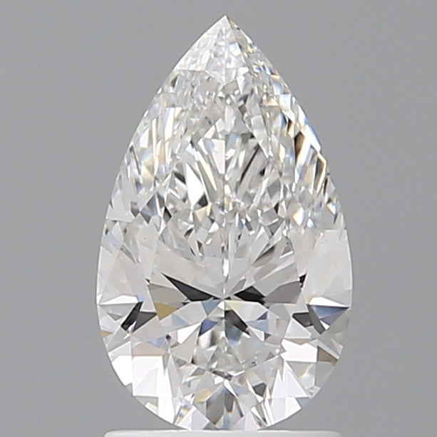1.57 Carat Pear Shaped, Ideal Cut, E Color, VS1 Clarity, IGI Certified Lab Grown Diamond