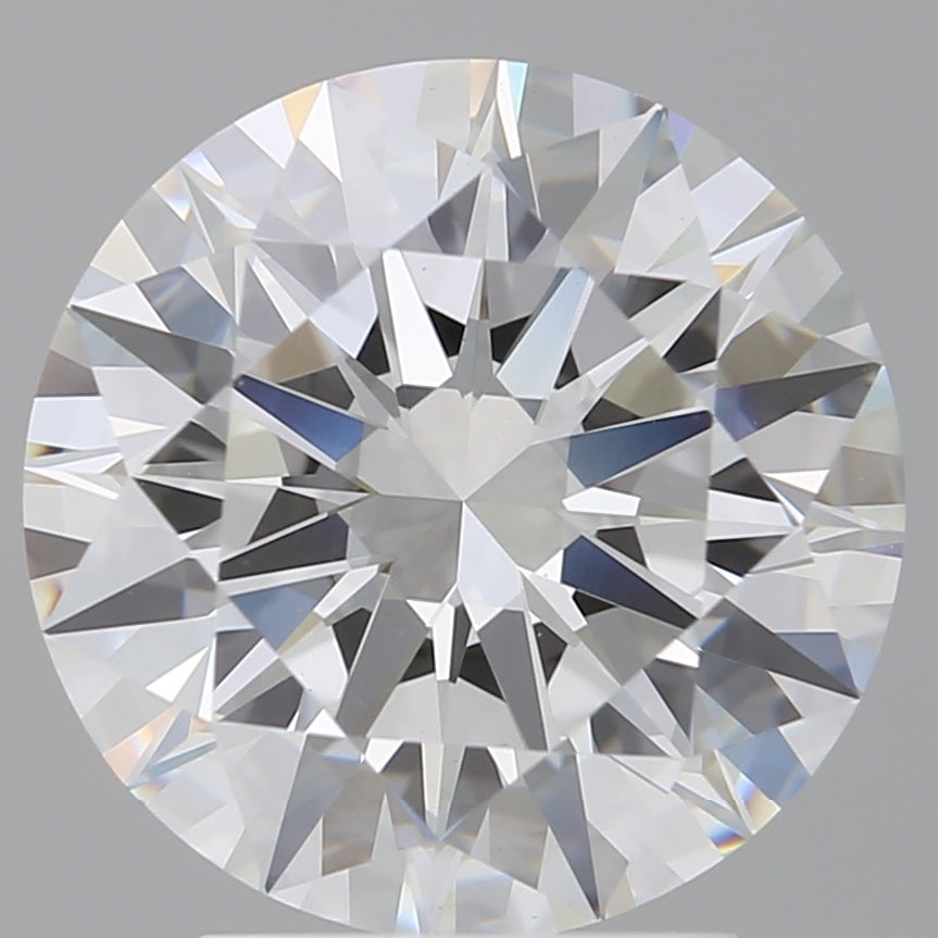 3.51 Carat Round Shaped, Ideal Cut, E Color, VVS2 Clarity, IGI Certified Lab Grown Diamond