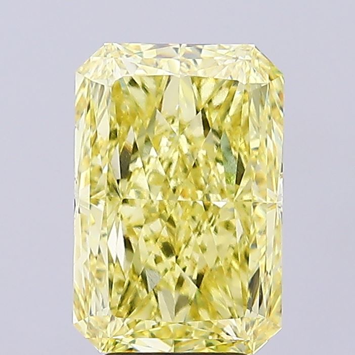 4.55 Carat Radiant Shaped, Excellent Cut, VVS2 Clarity, IGI Certified Lab Grown Diamond