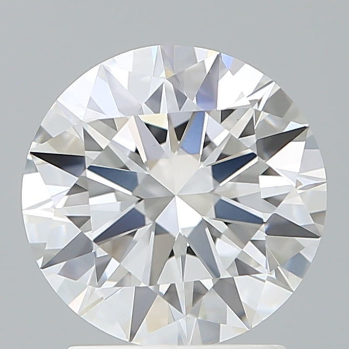 2.06 Carat Round Shaped, Excellent Cut, D Color, VVS2 Clarity, IGI Certified Lab Grown Diamond