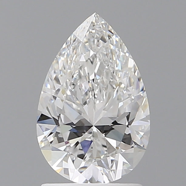 1.59 Carat Pear Shaped, Ideal Cut, D Color, VVS2 Clarity, IGI Certified Lab Grown Diamond