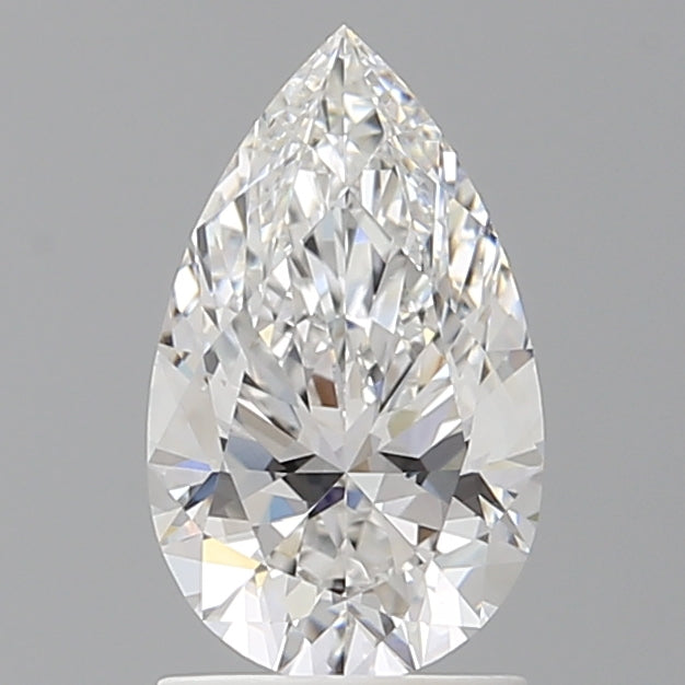 1.59 Carat Pear Shaped, Ideal Cut, E Color, VS1 Clarity, IGI Certified Lab Grown Diamond