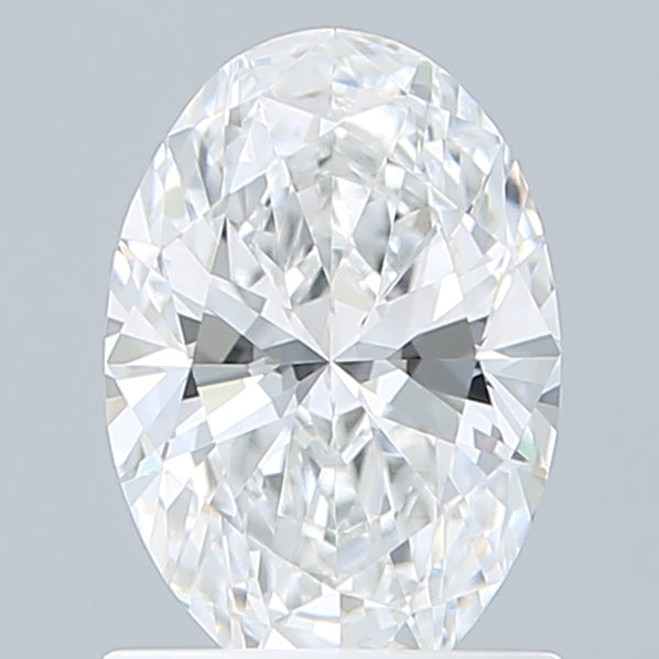 1.07 Carat Oval Shaped, Excellent Cut, D Color, VVS2 Clarity, IGI Certified Lab Grown Diamond