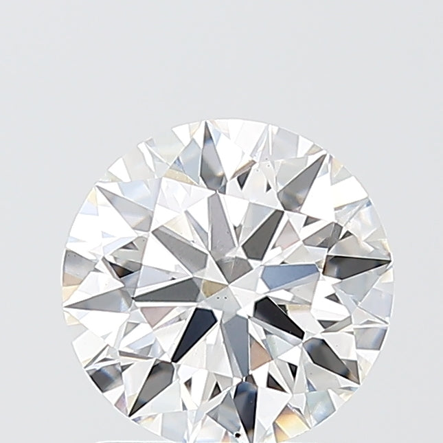 1.52 Carat Round Shaped, Ideal Cut, E Color, VS2 Clarity, IGI Certified Lab Grown Diamond