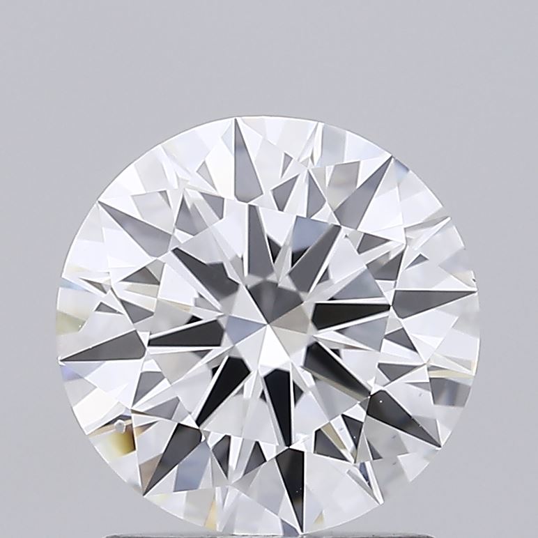 1.54 Carat Round Shaped, Ideal Cut, E Color, VS1 Clarity, IGI Certified Lab Grown Diamond