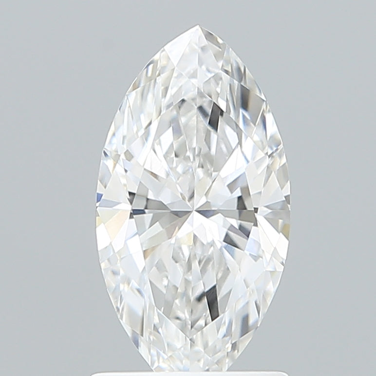 1.28 Carat Marquise Shaped, Ideal Cut, E Color, VVS2 Clarity, IGI Certified Lab Grown Diamond