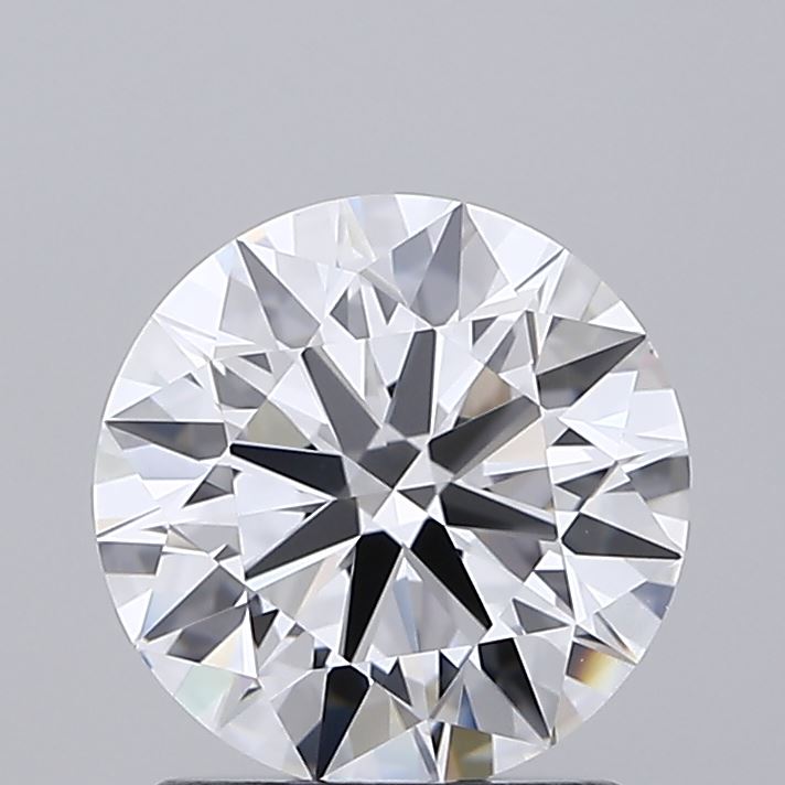 1.53 Carat Round Shaped, Ideal Cut, D Color, VS1 Clarity, IGI Certified Lab Grown Diamond
