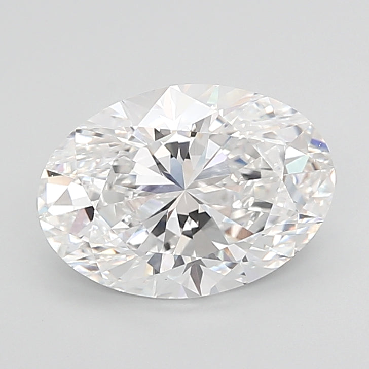 4.05 Carat Oval Shaped, Excellent Cut, D Color, VS1 Clarity, IGI Certified Lab Grown Diamond