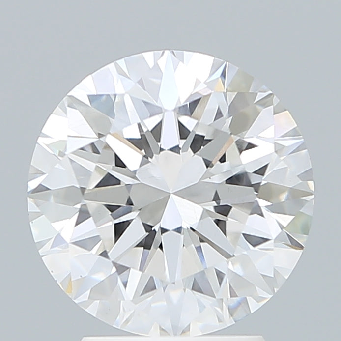 3.17 Carat Round Shaped, Excellent Cut, E Color, VS1 Clarity, IGI Certified Lab Grown Diamond