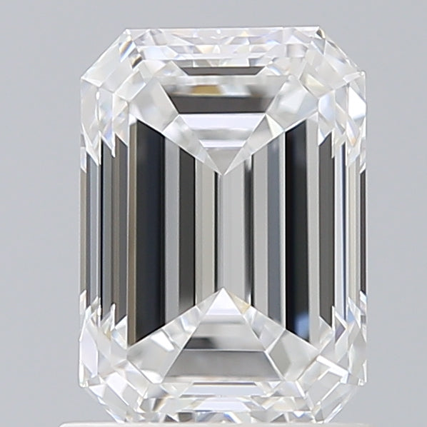 1.51 Carat Emerald Shaped, Ideal Cut, E Color, VVS2 Clarity, IGI Certified Lab Grown Diamond
