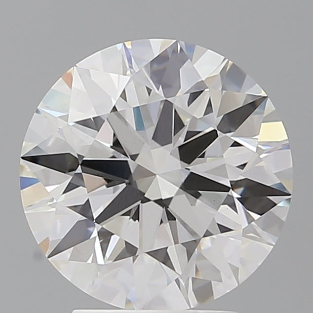 3.54 Carat Round Shaped, Ideal Cut, F Color, VVS2 Clarity, IGI Certified Lab Grown Diamond